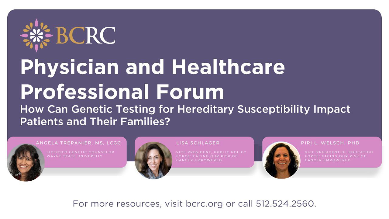 How Can Genetic Testing for Hereditary Susceptibility Impact Patients and Their Families?