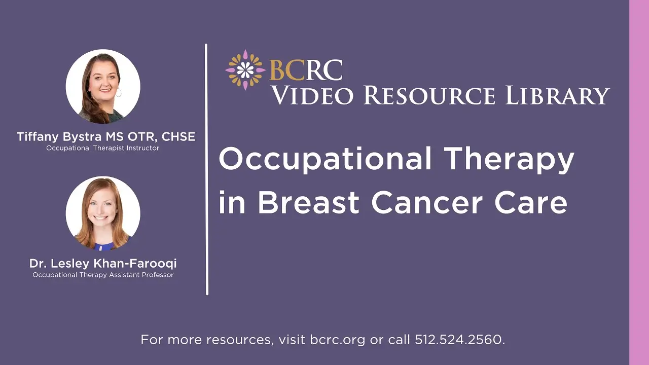 Occupational Therapy in Breast Cancer Care