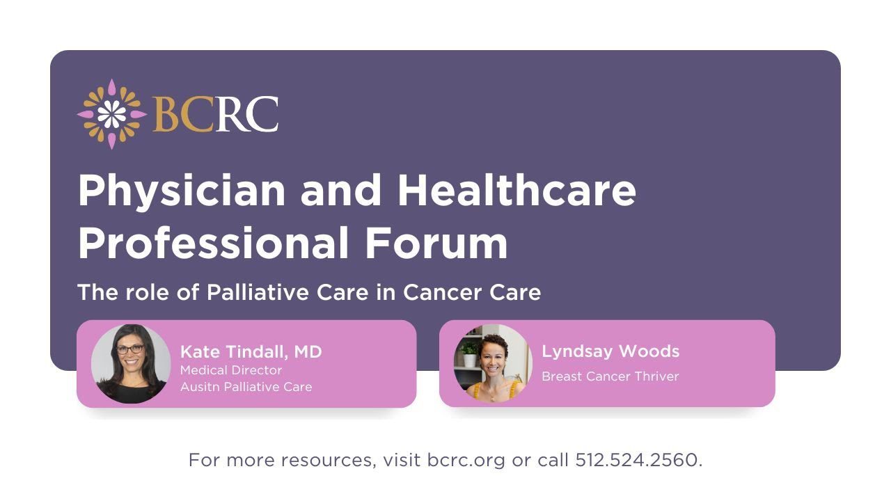 The Role of Palliative Care in Cancer Care